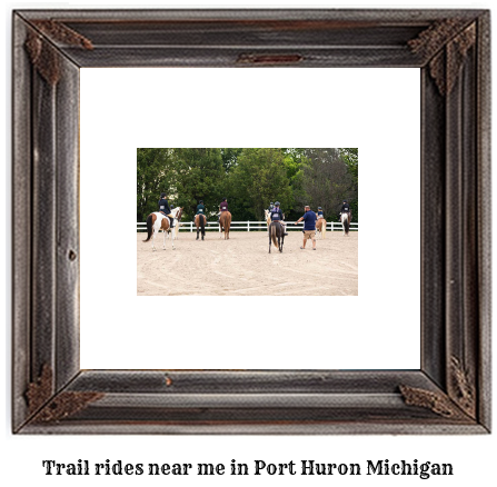 trail rides near me in Port Huron, Michigan